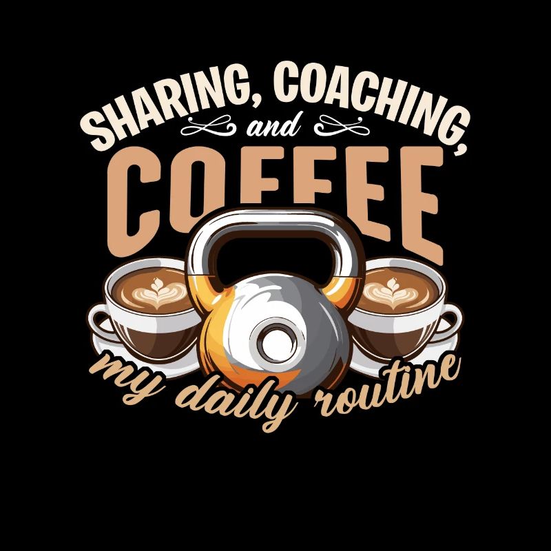 Coach de santé Coaching de partage et entraînement au café