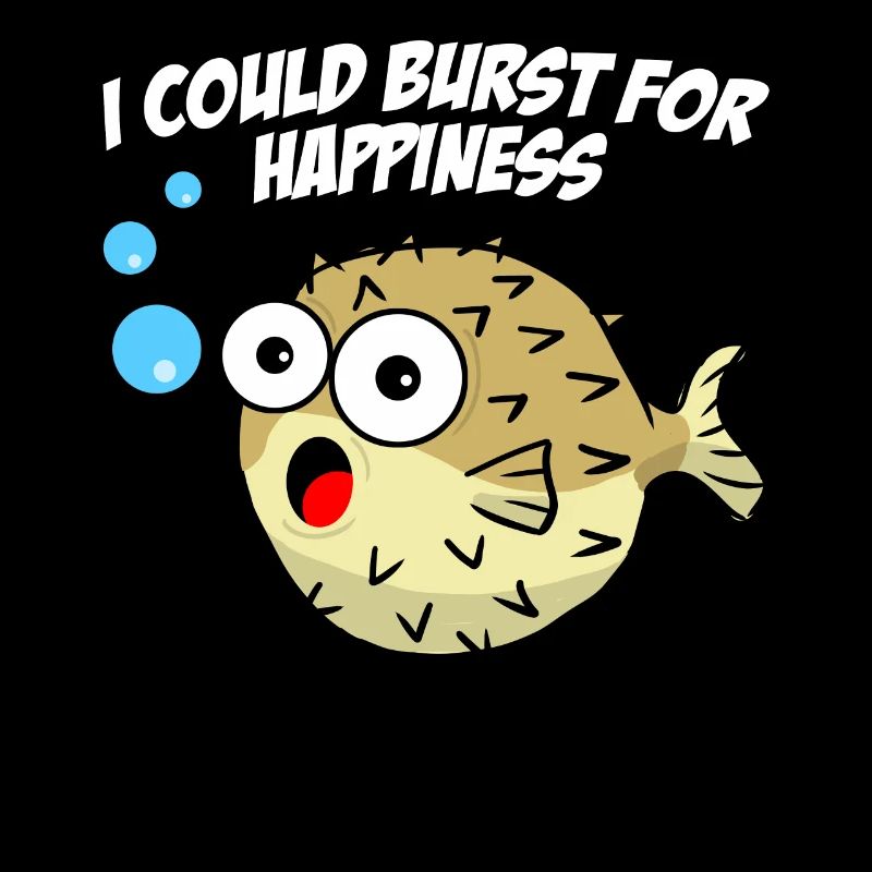 Happy Puffer Fish