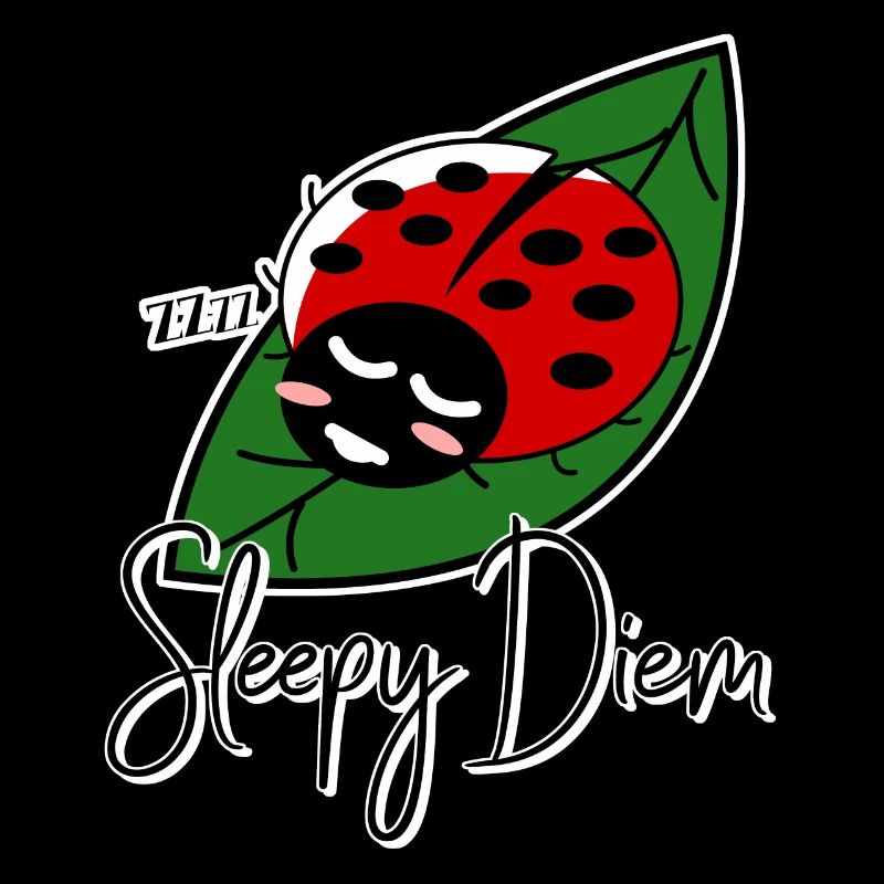 Lady Bug Tired Sleeping Nap Sleep