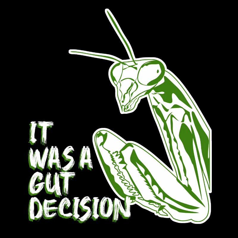 Praying Mantis It was a gut decision.