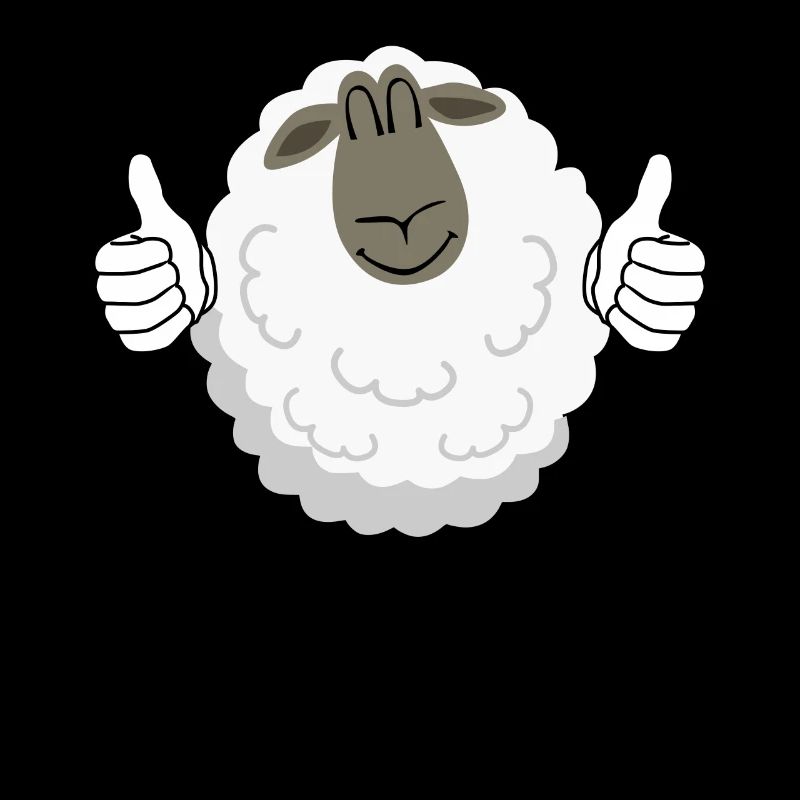 Pouce vers le haut Mouton
