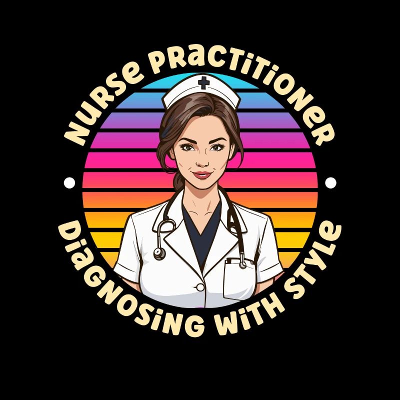 Nurse Practitioner Diagnosing With Style Medical