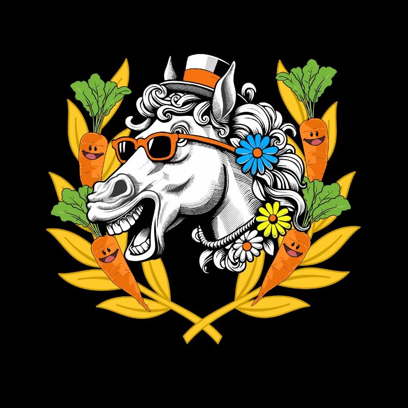 Pferd Pferdekopf Pferde Sieger Siegen Lorbeerkranz