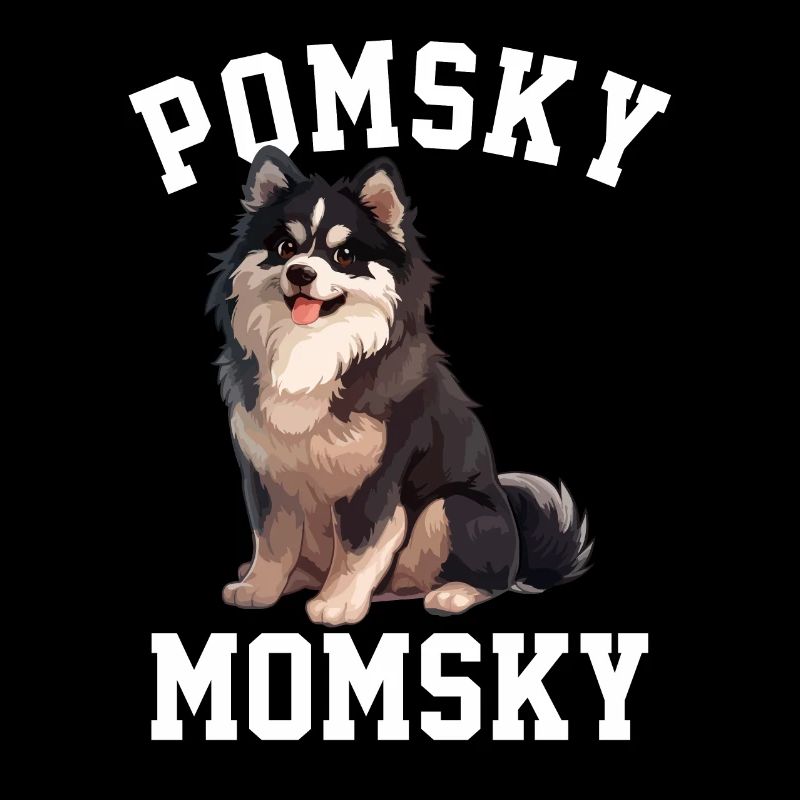 Pomsky Momsky dog