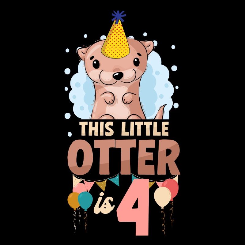 Otter Birthday This Little Otter