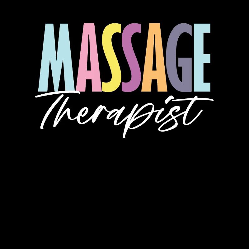 Massage Therapist Bunte Inspiration