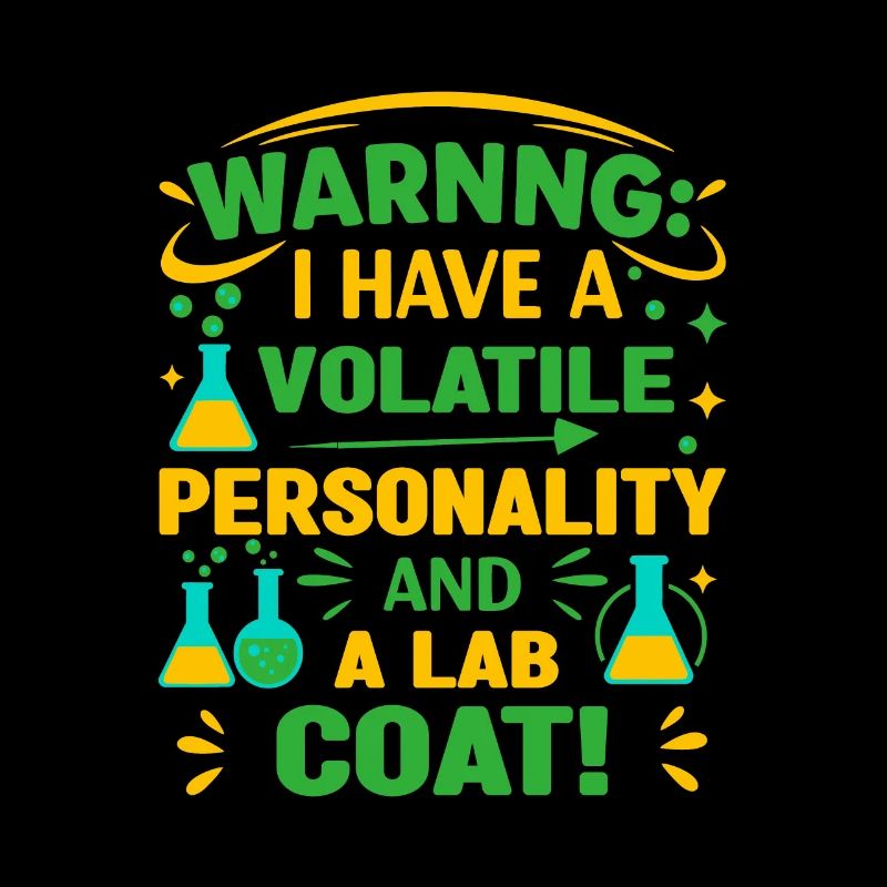 Warnung: Ich habe eine unberechenbare Persönlichkeit und eine