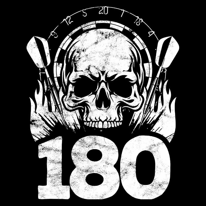 Darts - Skull - 180 - Gift