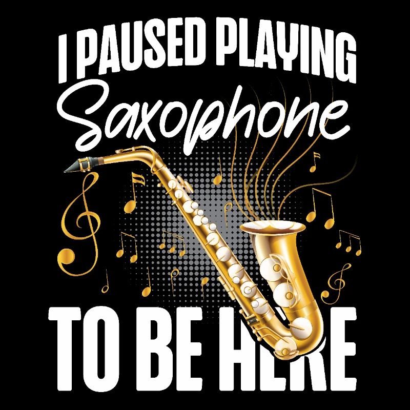 Saxophone I Paused Playing