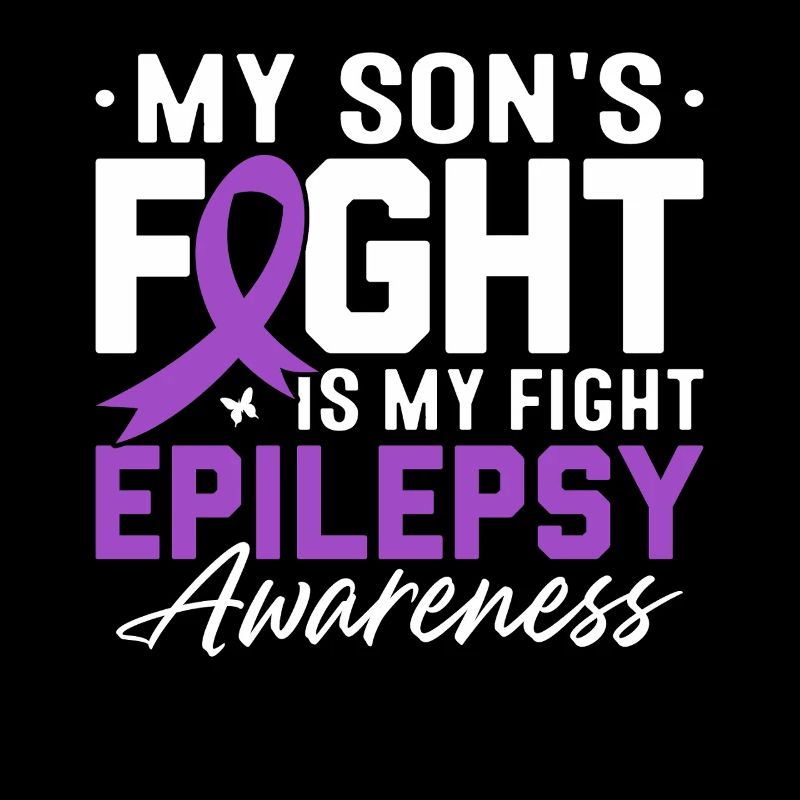 Le combat de mes fils est mon combat Épilepsie au ruban violet