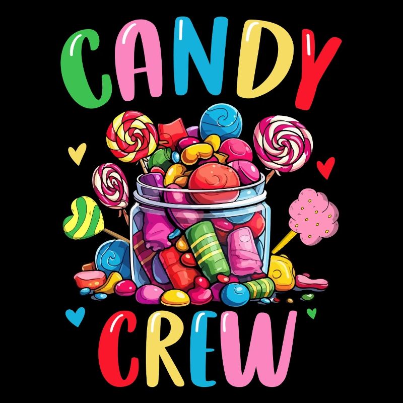Candy Crew Sweeth Tooth Süßwaren Lustige Süßigkeiten