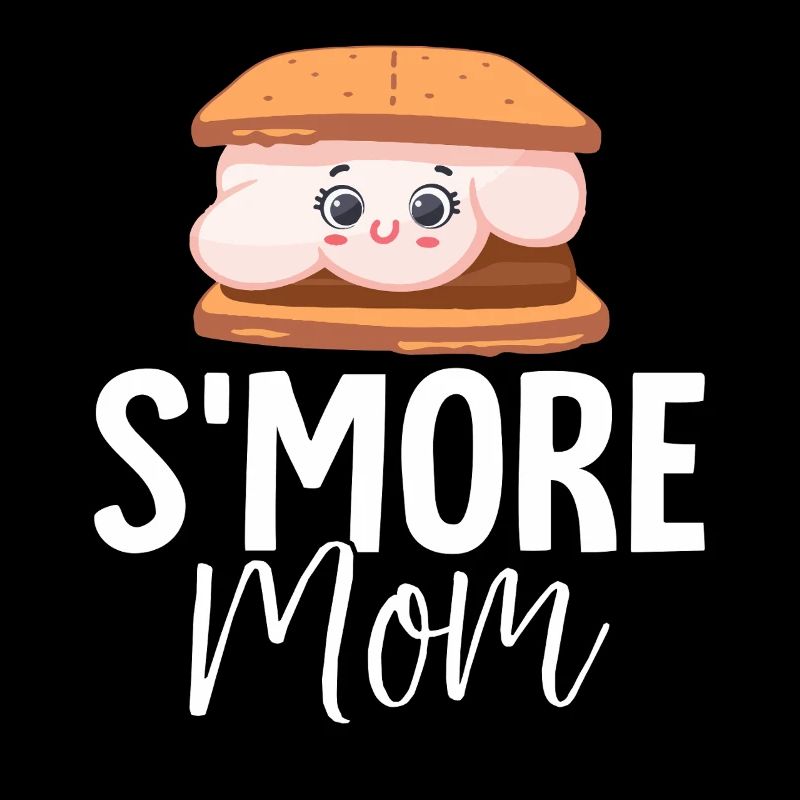 Smore Mom Graham Crackers Drôle Grillé