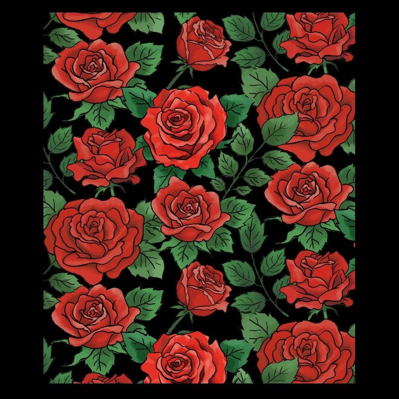 Motif Roses