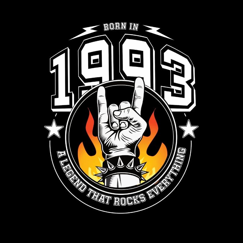 1993 Geburtstag, rockt alles