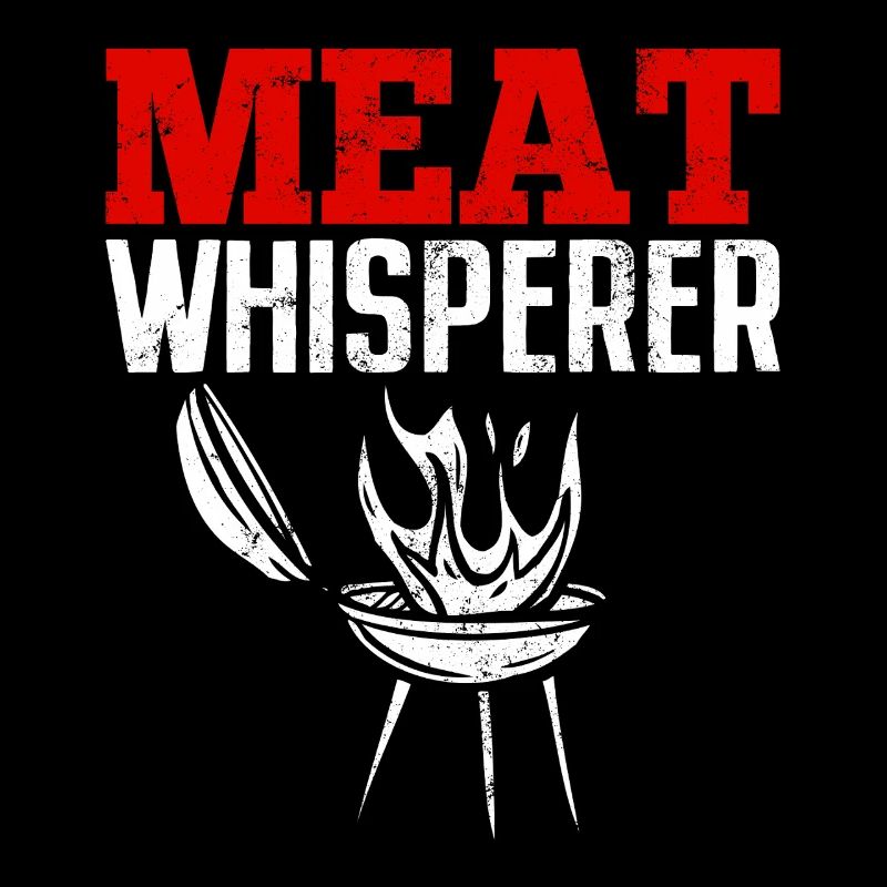 Fleischflüsterer Lustiger Grill Pitmaster Smoker