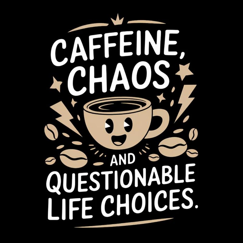 Funny Coffee Saying Caffeine Humor