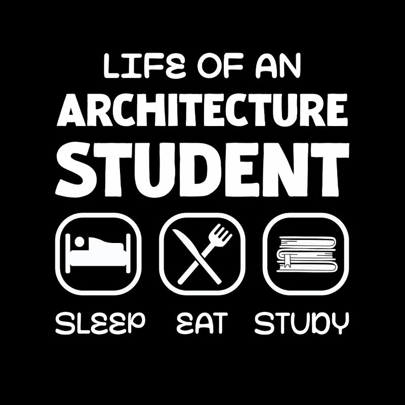 The Life of an Architecture Student: Sleeping