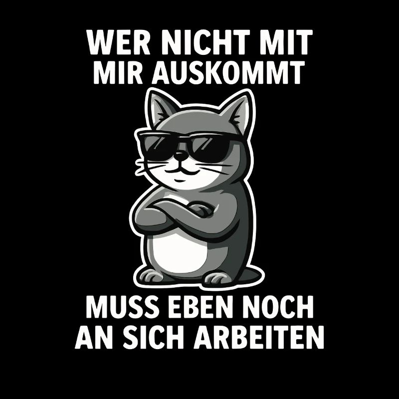 Coole Katze Spruch