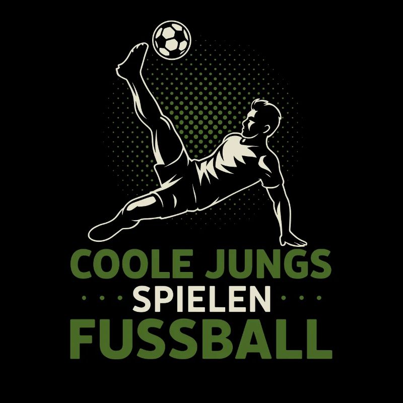 Cool Boys Playing Soccer