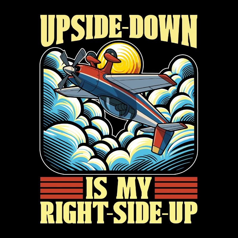 Aerobatic Pilot Upside-Down Is My Right RC Pilot