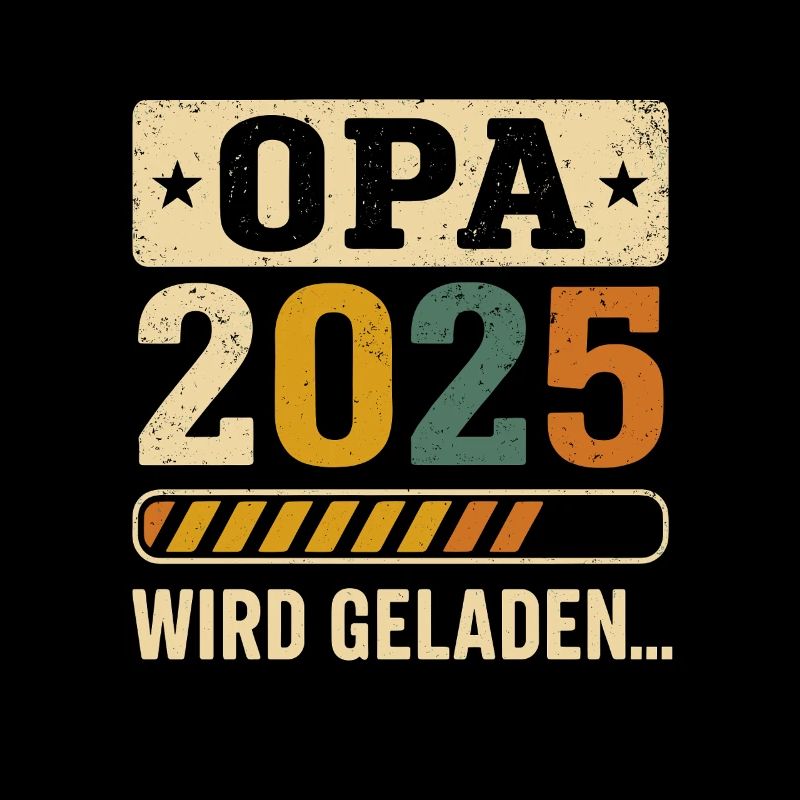 Opa 2025 wird geladen – Bald Opa Design