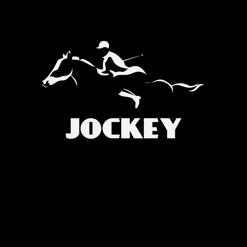 Courses de chevaux, le jockey et son cheval de course