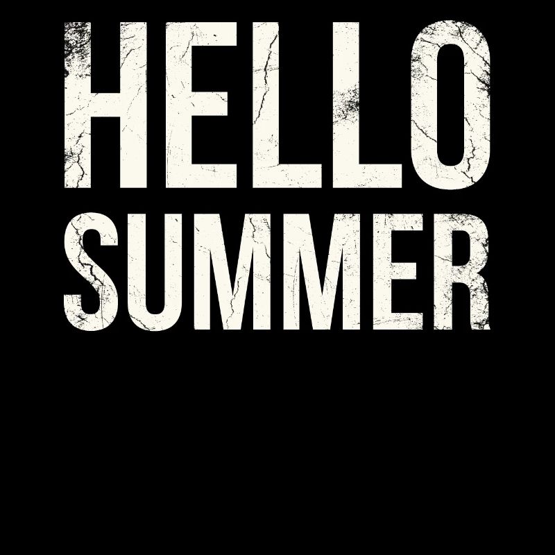 Hello Summer Ice Cream Design pour surgelé