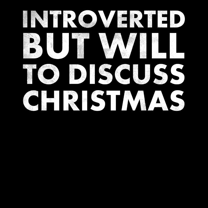 Introverti mais prêt à passer Noël