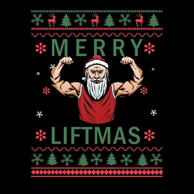 Merry Liftmas - Christmas Bodybuilder Gym Workout