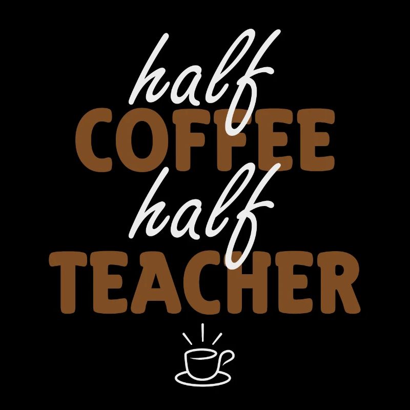 Moitié café moitié enseignant