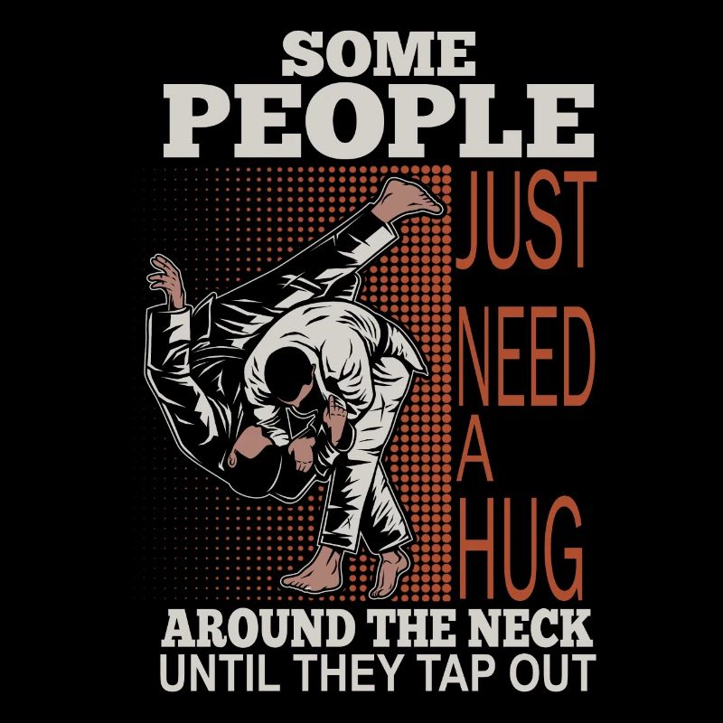 Some People Just Need A Hug Cage Fighter