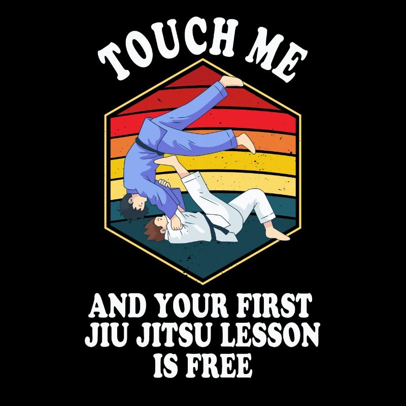 Touchez-moi et votre première leçon de Jiu Jitsu est gratuite