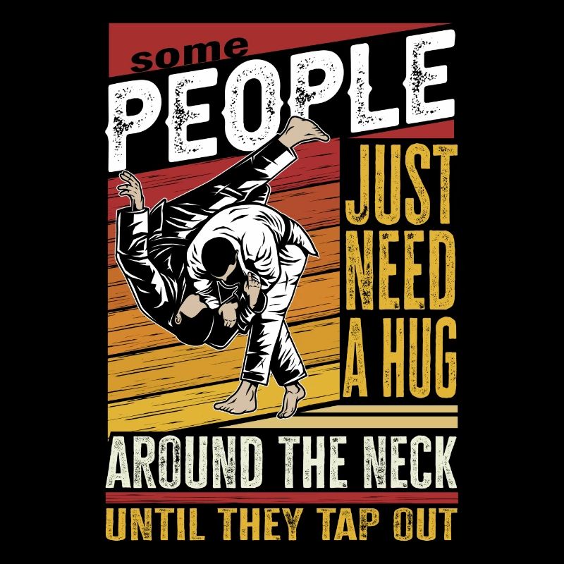 Some People Just Need A Hug Cage Fighter