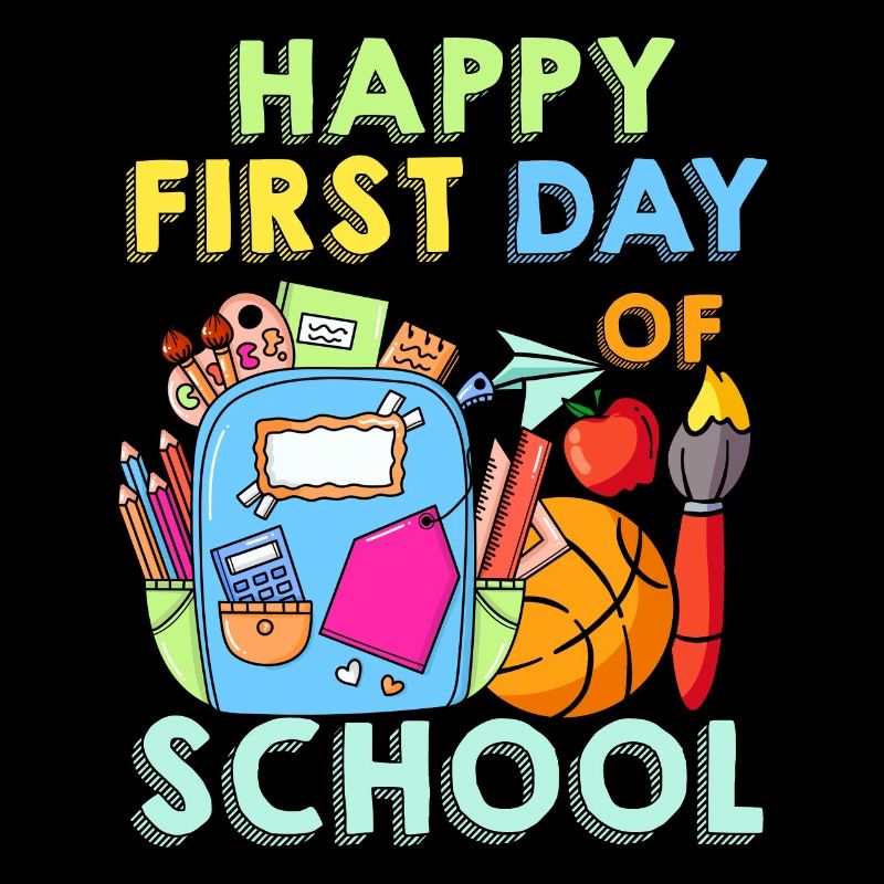 Frohen ersten Schultag
