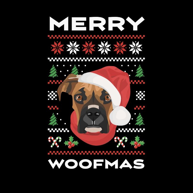 Boxer Joyeux Noël