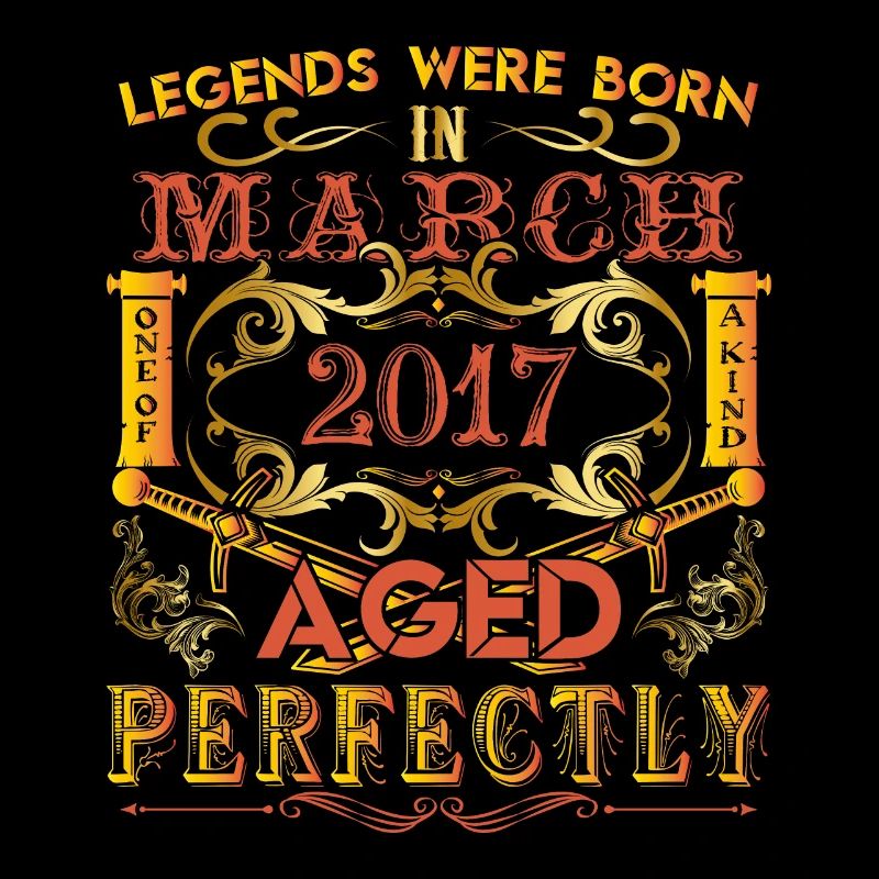 March 2017 - birthday 2017 legends were born.