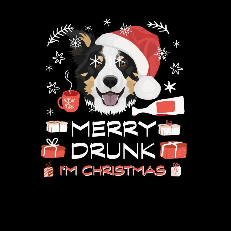 Marché de Noël Border Collie