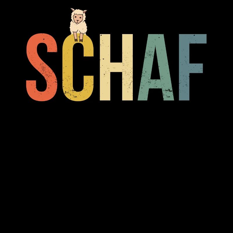 Retro Schaf Design, Schafe