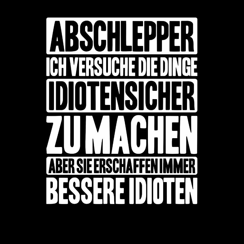 Abschlepper Abschleppdienst Tow Truck Driver