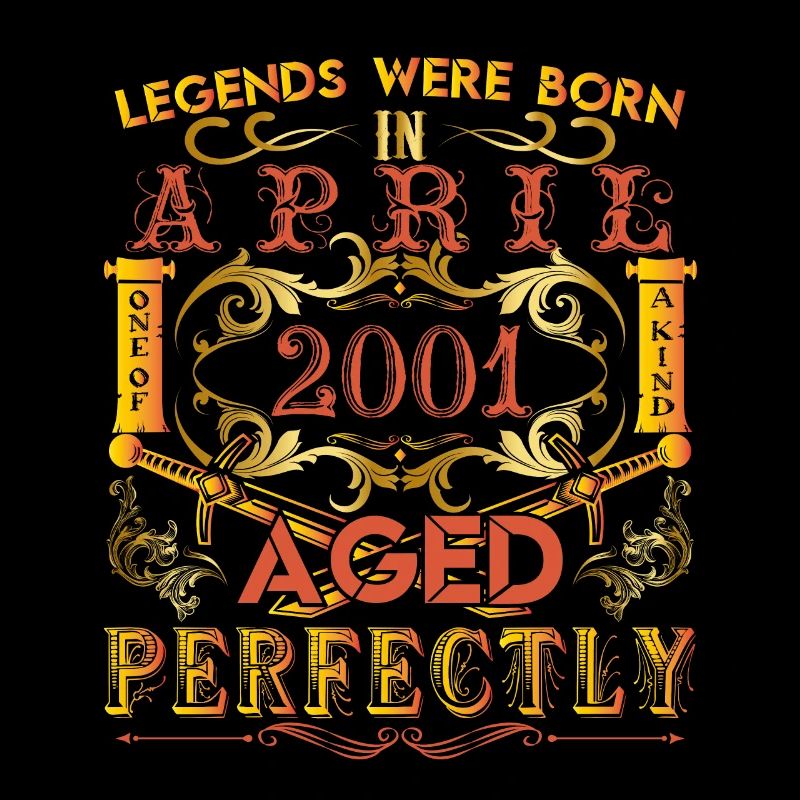 2001 April - Geburtstag 2001 Legenden April