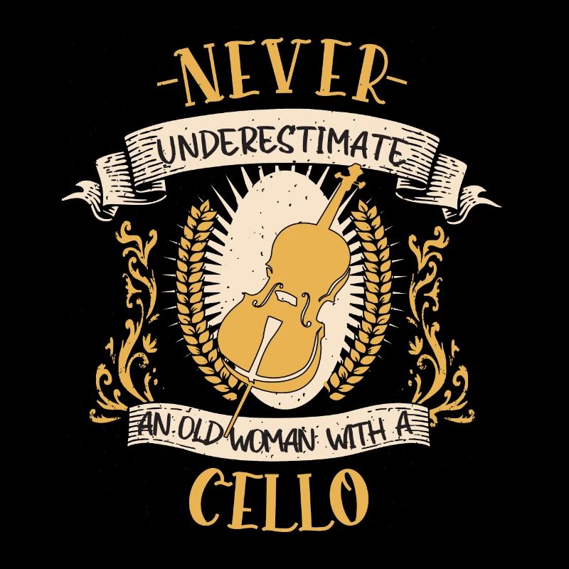 Cello Musician String Instrument Gift