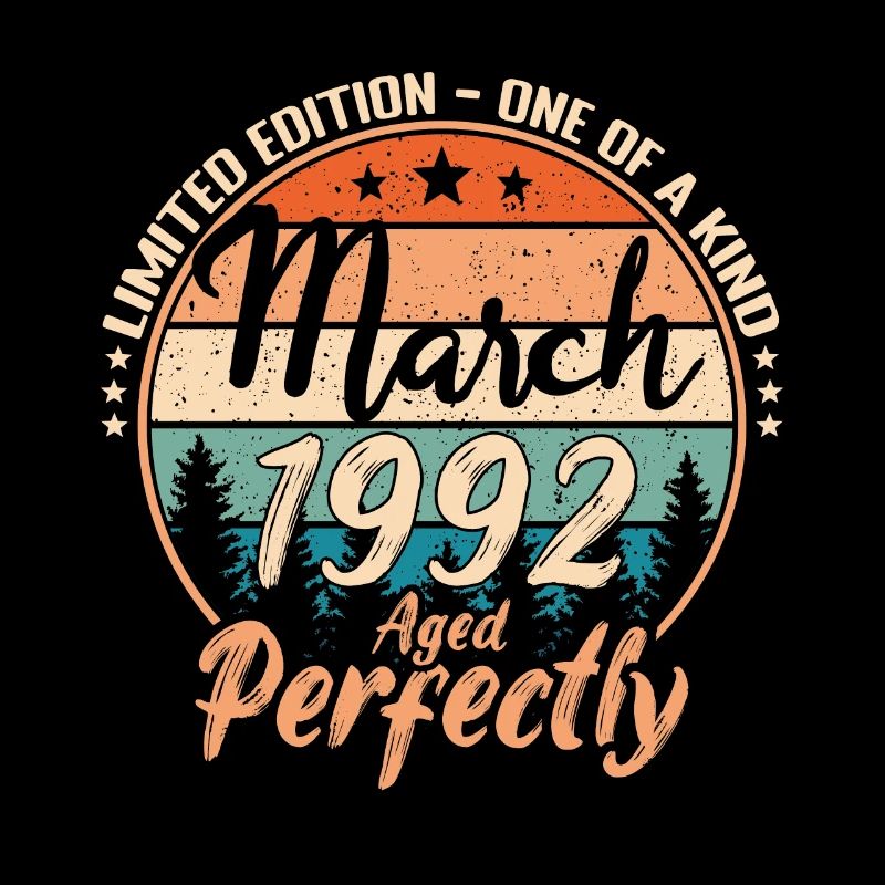 March 1992 anniversary 1992 legends March