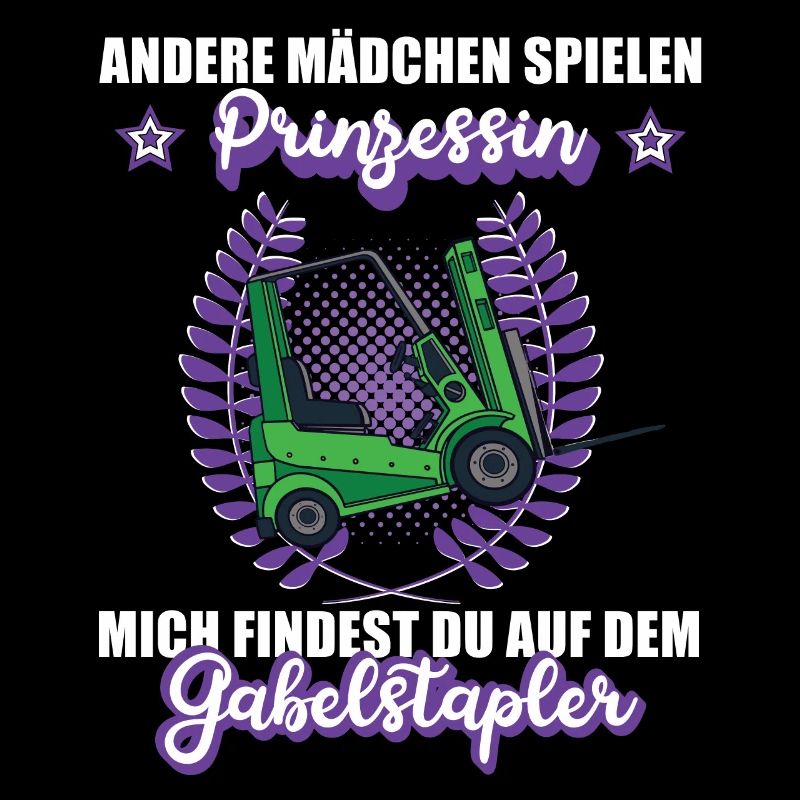 Gabelstapler Fahrerin Staplerfahrerin Geschenk