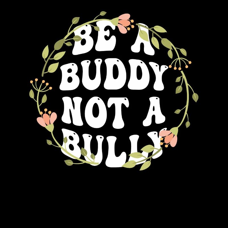 Sei ein Kumpel, kein Mobber Anti-Mobbing