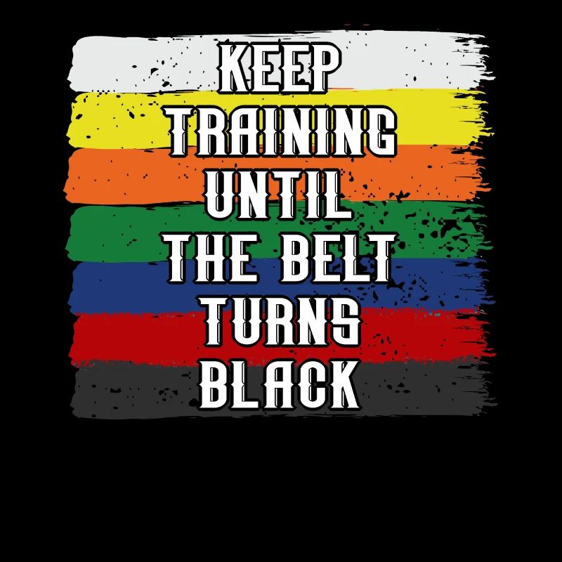 Continuez à vous entraîner jusqu’à ce que la ceinture devienne Black Martial Arts