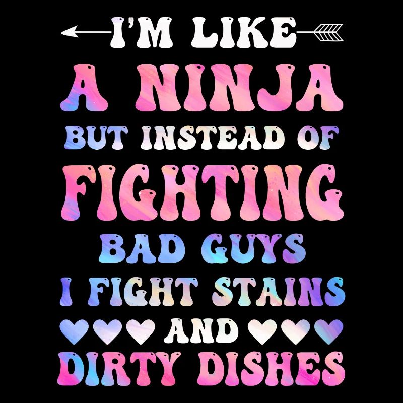 Wie eine Ninja-Hausfrau