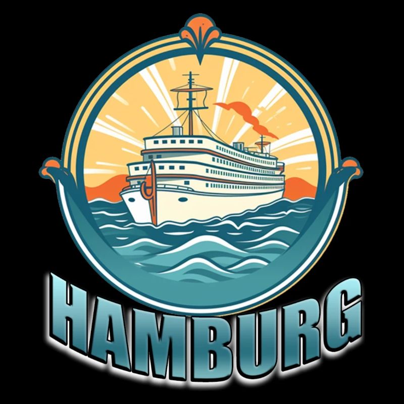 Hamburg Schiffahrt Desgin