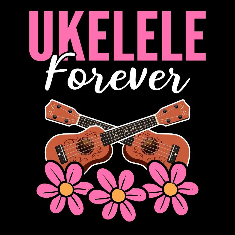 Ukelele-Instrument Ukelele-Spieler
