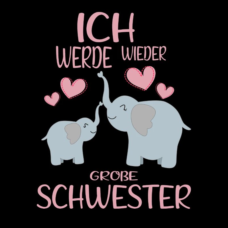 Bald Wieder Große Schwester Verkünden Elefanten