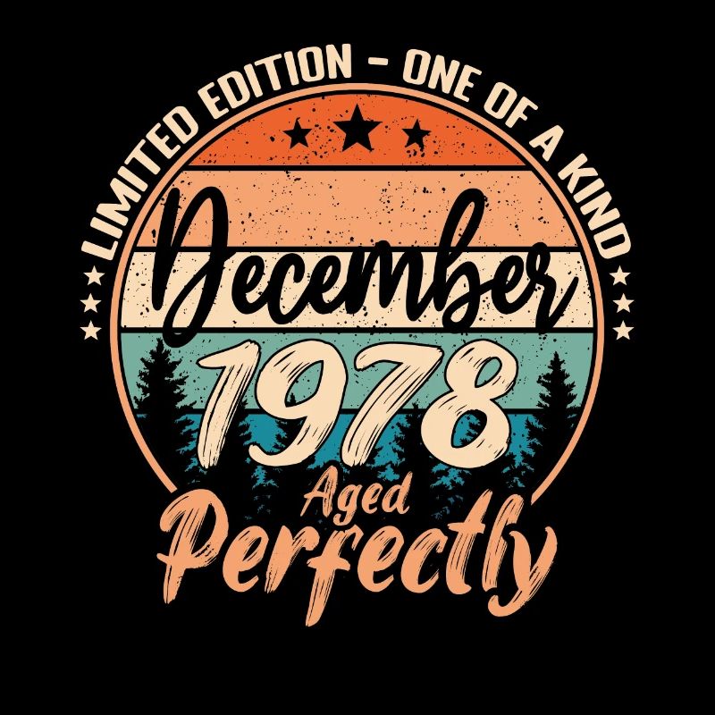 Décembre 1978 anniversaire 1978 légendes Décembre